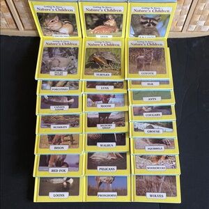 Getting to Know Nature's Children Series Book Collection Lot of 25